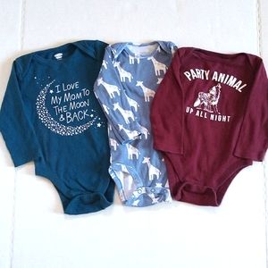Baby boy onesie bundle